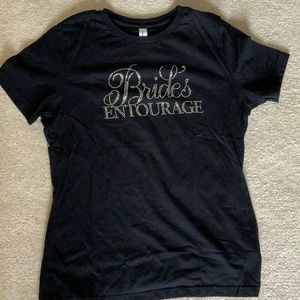 Brides entourage tshirt